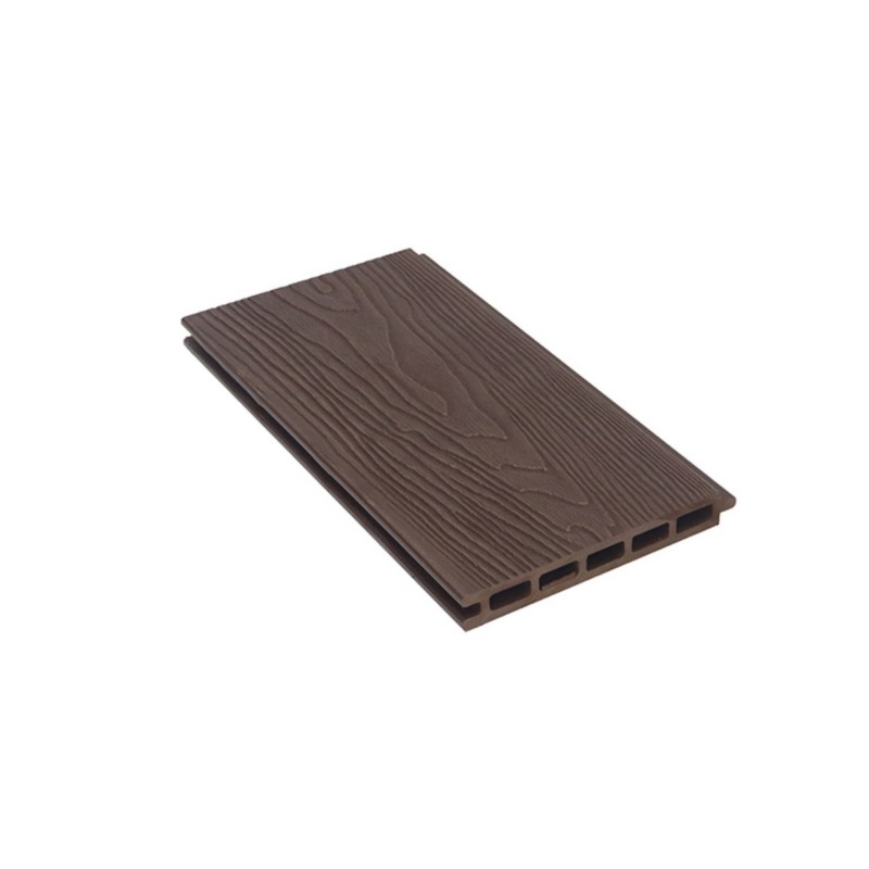 Recinzione da giardino in WPC con scanalatura a maschio e femmina, design resistente alle intemperie - SAYRUO