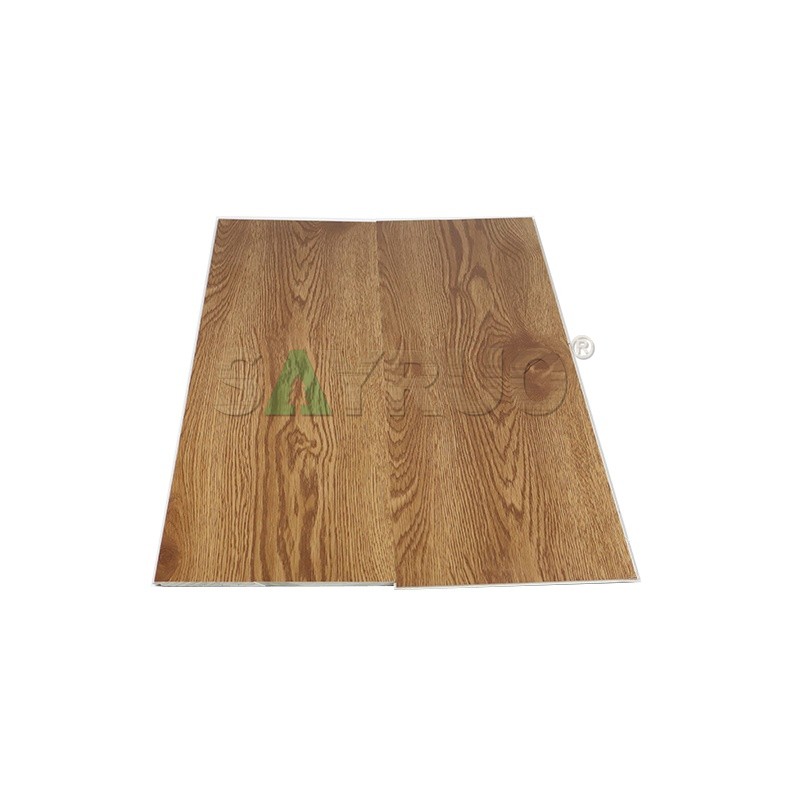 Pavimento in vinile SPC effetto legno, resistente all'usura, antiscivolo, facile da pulire, per uso commerciale e residenziale. - SAYRUO