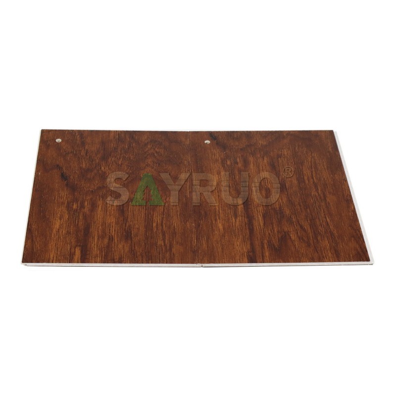 Pavimento in vinile SPC effetto legno intenso di qualità industriale, resistente, per uso residenziale commerciale all'ingrosso - SAYRUO
