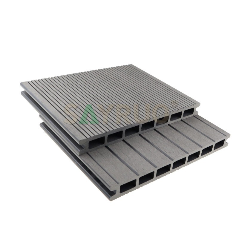 Decking decorativo per esterni in WPC moderno e strutturato - SAYRUO